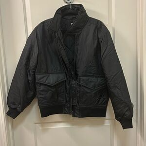 Aritzia Sunday Best Zuma Bomber Jacket (Size M)